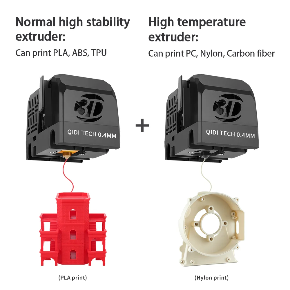 QIDI TECH-X-Plus 3D 프린터, 대형 27X20X20 WiFi 기능 ABS PLA FDM 3D 프린팅 Facesheild 산업용 등급 3D 프린터