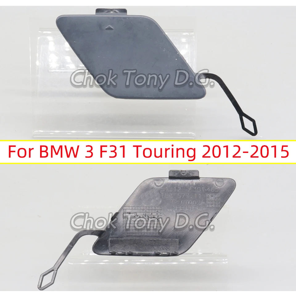 Rear Bumper Towing Hauling Shell Lid Trim for BMW Series 3 F30 / F31 / LCI M-Bumper 2012 2013 2014 2015
