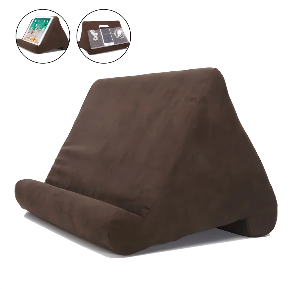 Ergonomic Multi-Angle Tablet & Phone Support Pillow Stand