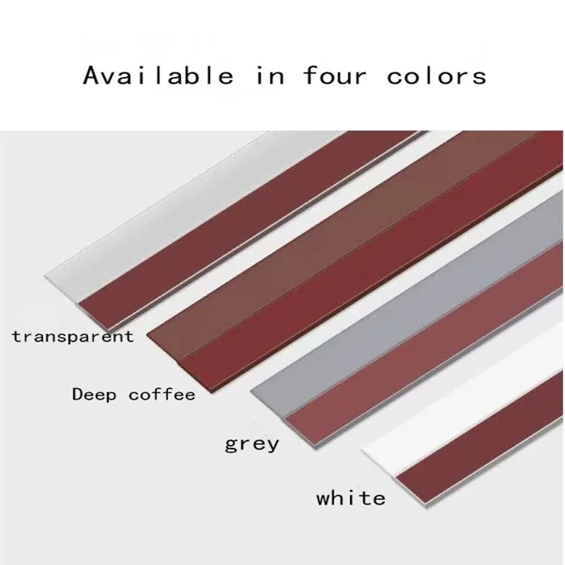 New 4 colors Under Door Draft Stoppers Weather Stripping Self Adhesive Seal Strip Energy Saving Wind Blocker Window Sealing Gap