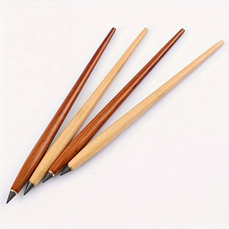 13Pcs/set Everlasting Pencil Unlimited Writing Solid Wooden Pencil HB Replacement Set Student Drawing Art Pencil School Supplies 5