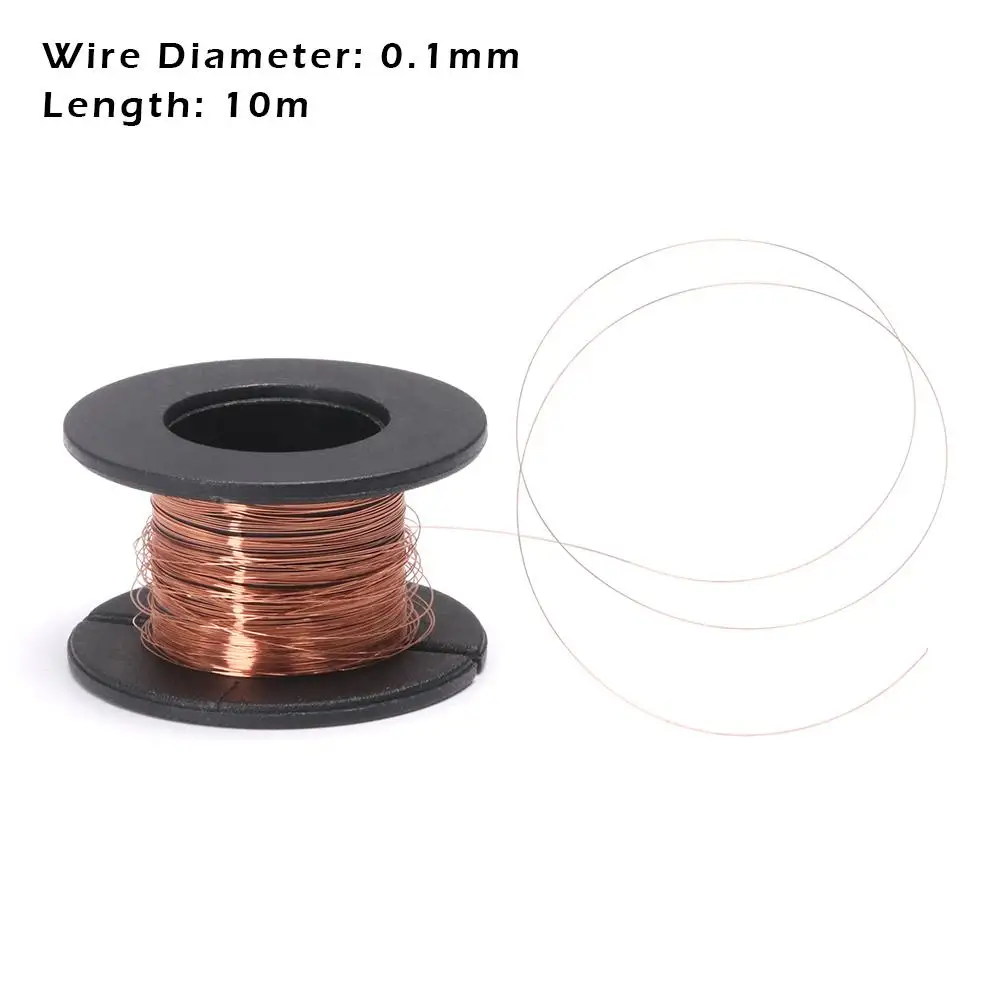 Diameter 1mm Phone Jump Line DIY Insulation Welding Lines Enameled Wires Coil Cable Copper Soldering Wire 1/5/10PCS soldering wire,soldering tin wire,welding wires,electric cable