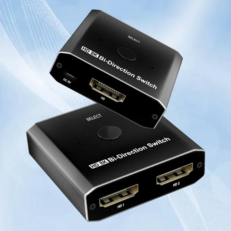 Hoom 4k 8k 60hz Interruptor Hdmi Portas em Saída Splitter de Vídeo para pc Portátil Xbox Ps3 tv Box para Monitor tv Projetor Adaptador - Imagem 5