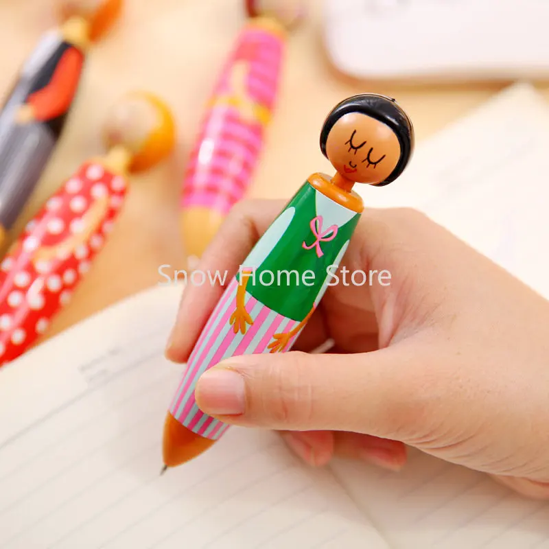 Cute Girl Chunky Pen School Office Stationery Supplies