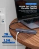 Forida 6 Port Type-C Hub to 1000Mbps RJ45 Ethernet 4K60Hz HDMI 3PCS USB 3.0 PD Docking Station for MacBook Laptop Notebook PC 4
