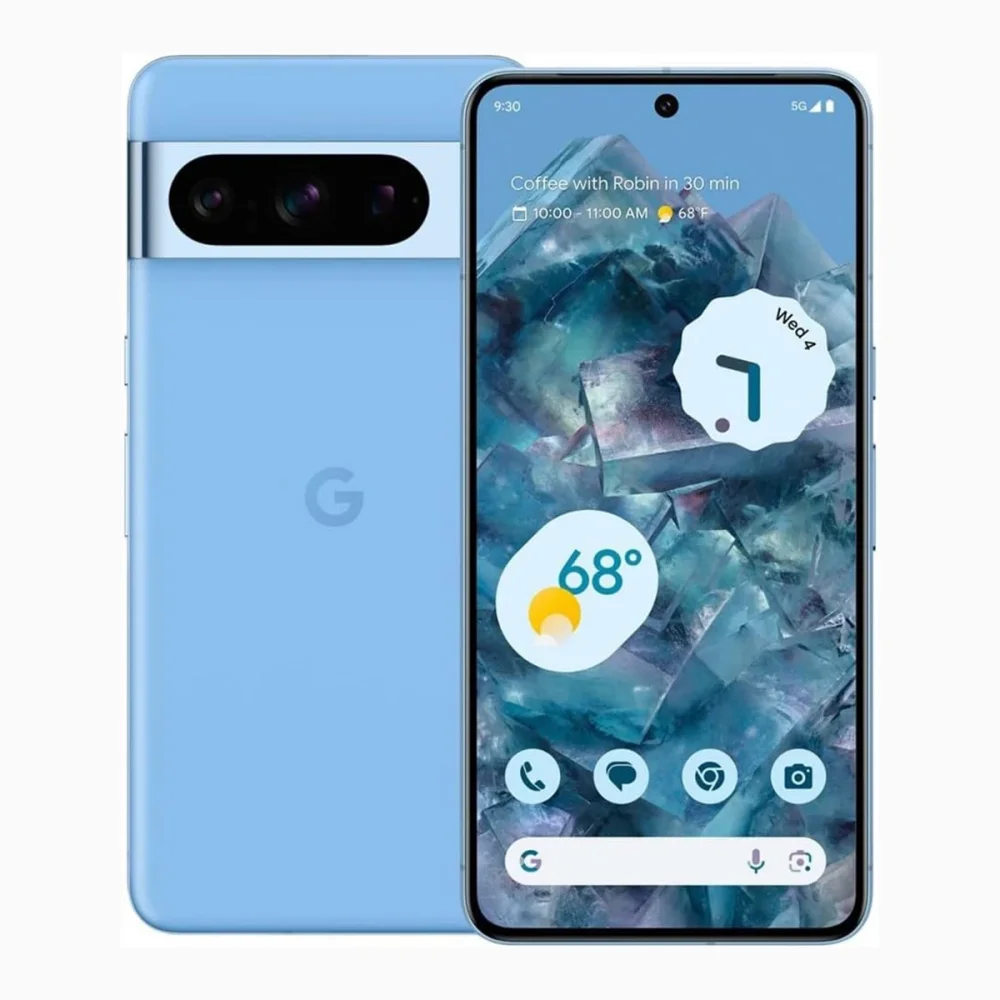 Google Pixel 8 Pro 5G 8pro 6.7" OLED 12GB RAM 128/256 ROM NFC Octa Core Google Tensor G3 Original Unlocked Android Cell Phone