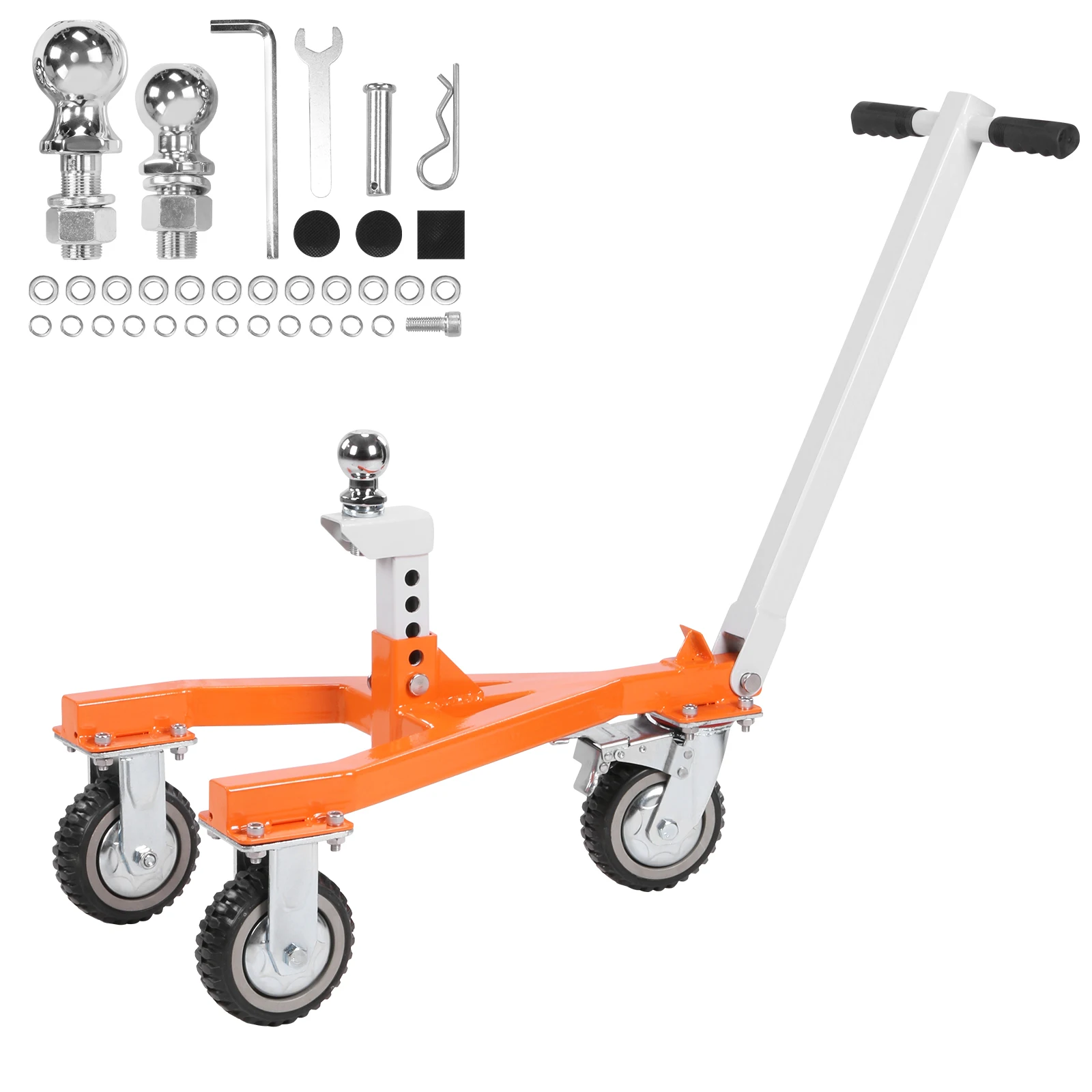 Boat Mover 3500 Lbs Tongue Weight Portable Trailer Dolly with 2 in & 2 ...