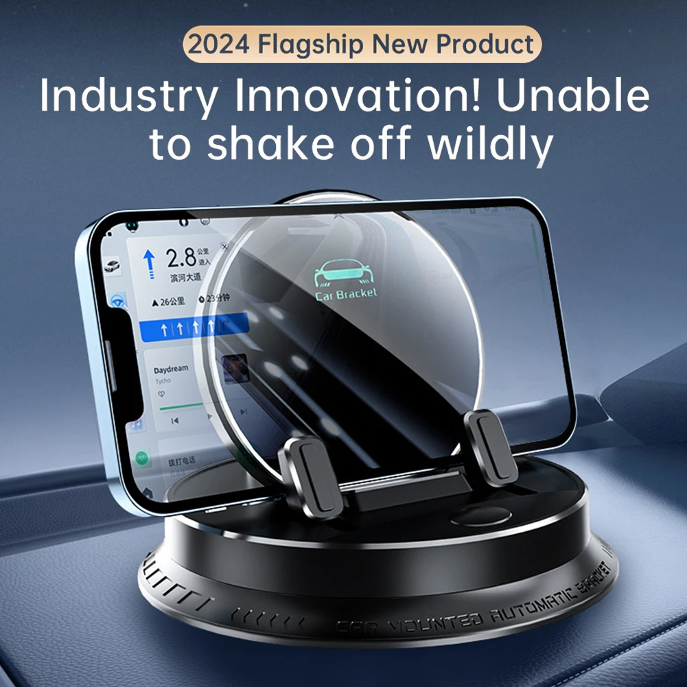 Universal Dashboard Car Phone Mount 360 Degree Rotation Phone Stand Cell Phone Holder for Car Dashboard