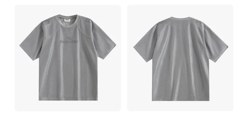 【関税・送料込】Double strap mesh layered t-shirts - 1080 LAYERED MESH TEE【BLACK】 – ADDIXY