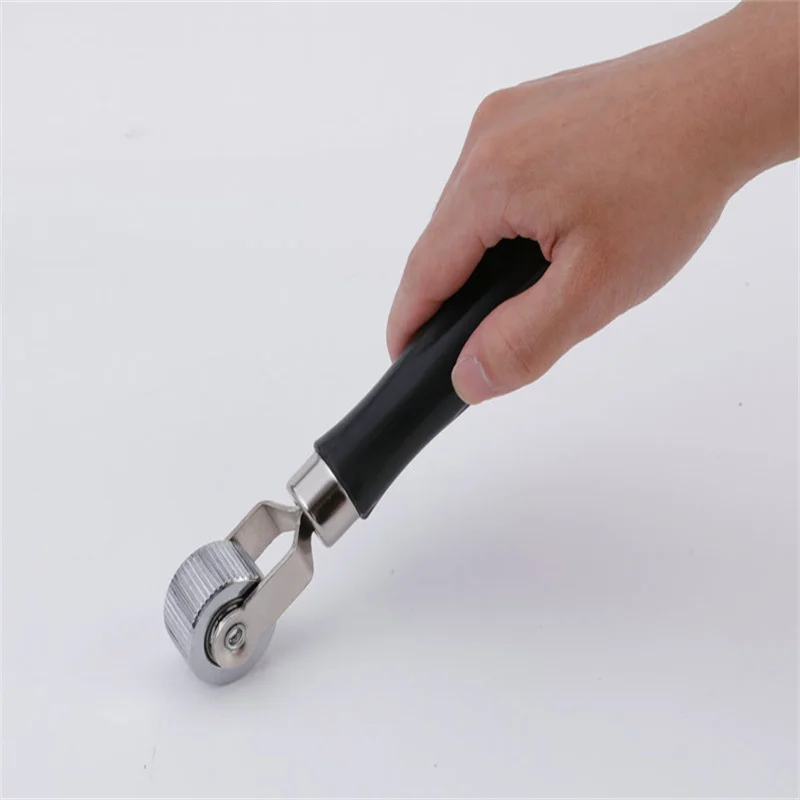 Tire Repair Kit Auto Tire Patching Compaction Roller Press Wheel Car Stereo Push Wheel Vehicle Maintenance Car Tire Repair Tools