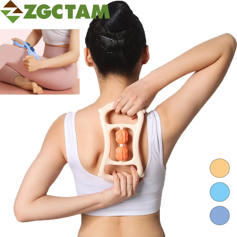 Neck Massager, Trigger Point Roller Massager for Pain Relief Deep Tissue  Handheld Shoulder Massager Tools Massage Point Back Arm - AliExpress