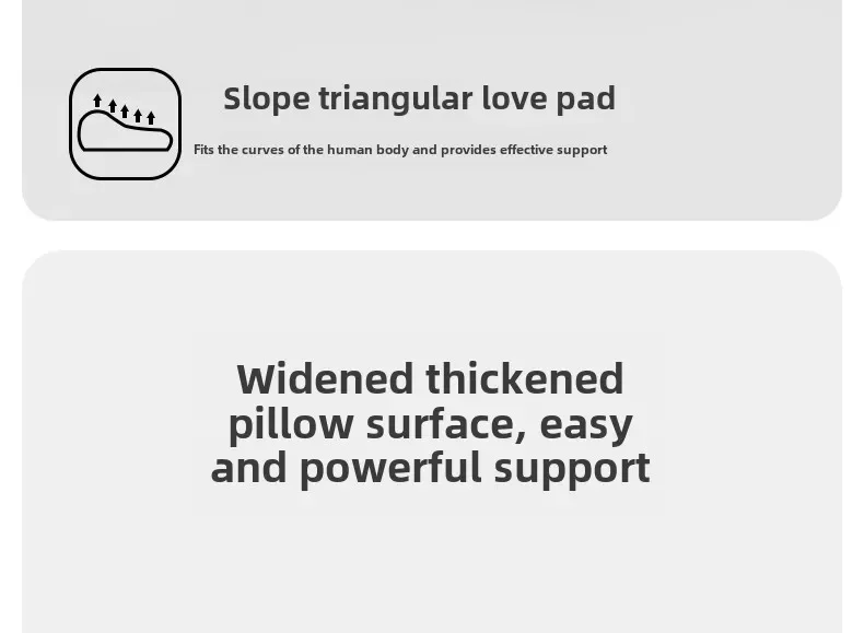 multi-functional bedroom couple pillow hip cushion