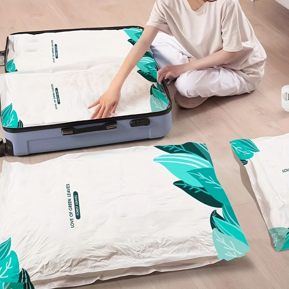 Reusable Storage Bag Vacuum Special Space Saving