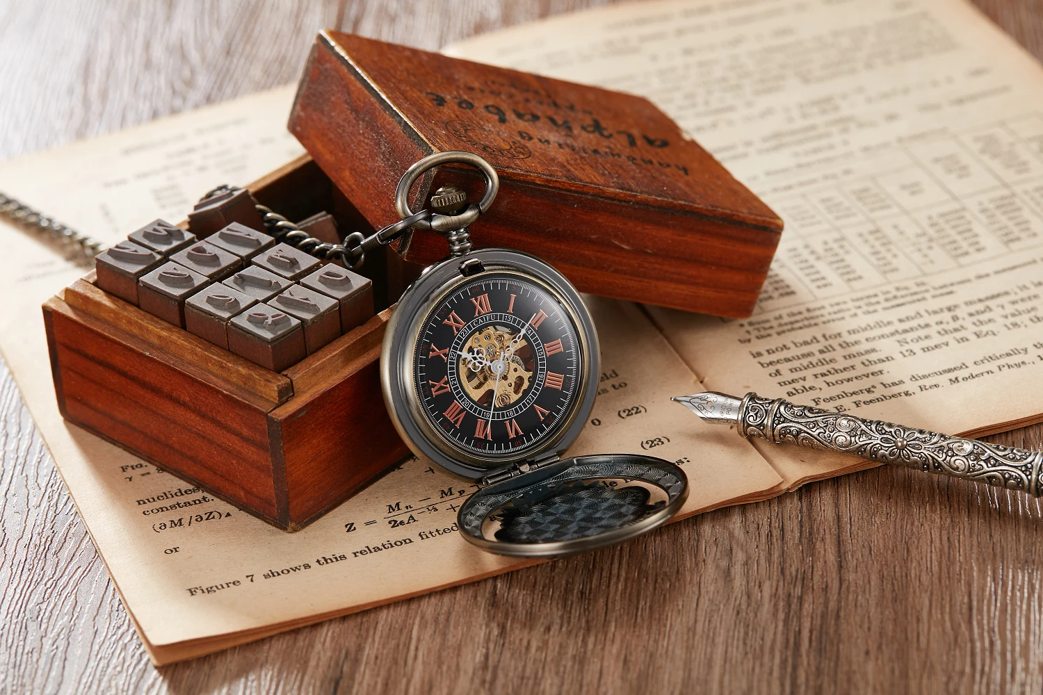 Vintage Mechanical Pocket Watch Set Luxury Pendant Watches for Men Pendant Clock Necklace Chain Pouch Bag reloj de bolsillo