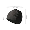 Swimming Hat Women Unisex Girls Long Hair Bathing Cap Swimming Cap Stretch Drape Free Size Swim Pool Sport Elastic Nylon Turban 6