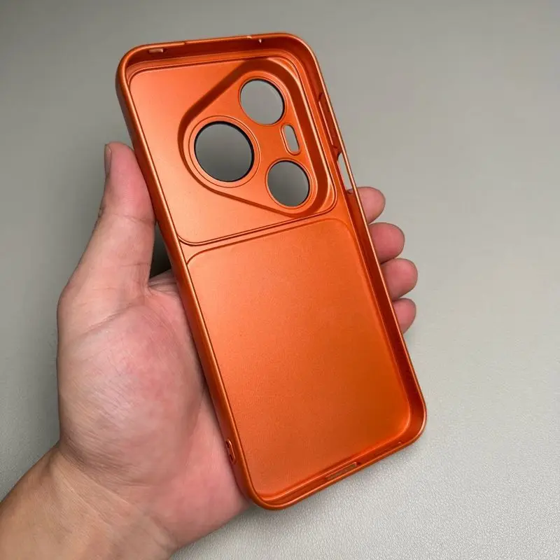 Luxury Leather Matte Back Cover - Premium Protective Case