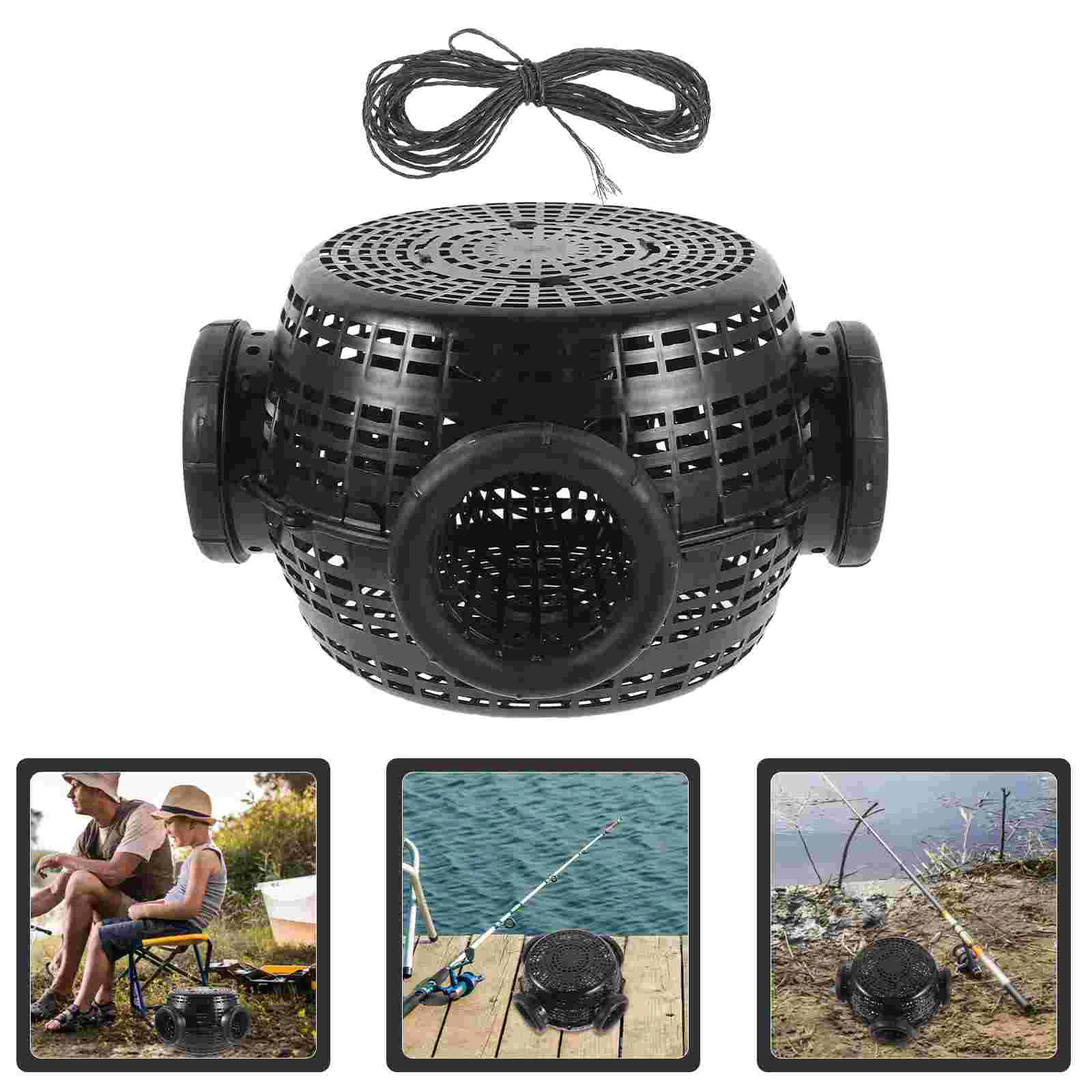 

Fishing Trap Shrimp Trap Crawfish Trap Plastic Fishing Trap Cage Lobster Catching Basket
