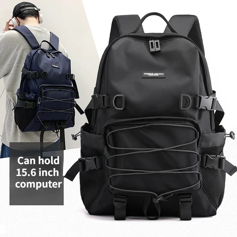 Men Backpack Fashion Personality Travel Large Capacity Bag Student