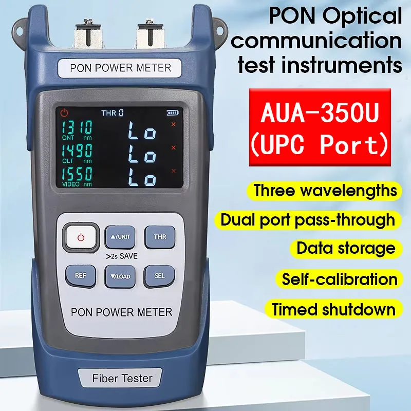 COMPTYCO AUA-350A/U APC/UPC port(optional) Fiber Optical PON Power Meter FTTX/ONT/OLT 1310/1490/1550nm
