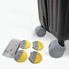4 Pcs Luggage Wheel Cover Multi Purpose Knit Wheel Cover Can Be Used for Luggage Wheels Round Door Handles Office Chair Wheels 2