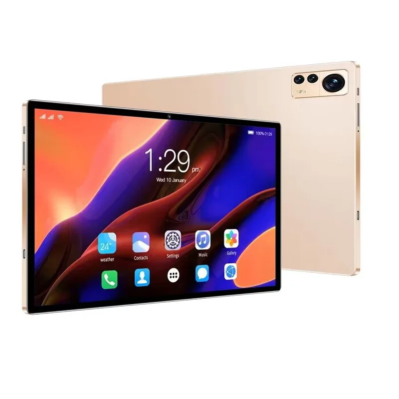 New 10.1 Inch Tablet Pc 8GB RAM 64GB ROM Octa Core Tablets Google Play 4G LTE Phone Call Dual SIM Android 12 WiFi GPS Bluetooth 4