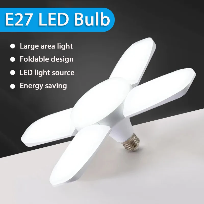 E27 LED Bulb Fan Blade Versatility