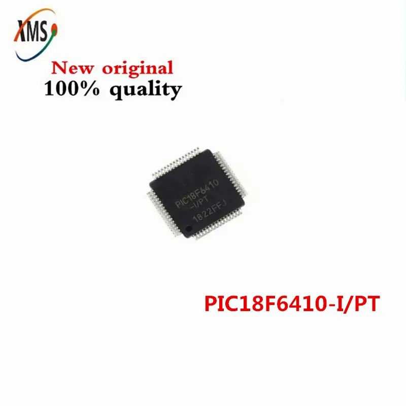 

1-10PCS PIC18F6410-I/PT PIC18F6410 TQFP-64