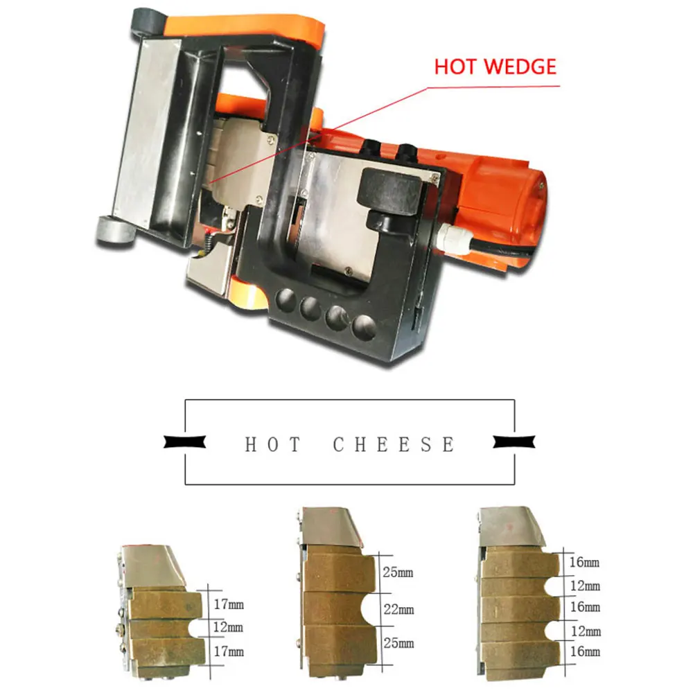 Geomembrane Welding Machine Hot Wedge Welder HDPE Sheet Plastic Pond Liner Welder PVC Repairing Welding Machine with Welding gun 6