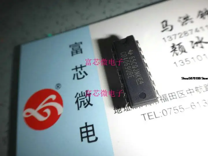 

10pieces CD4069 CD4069UBE DIP14