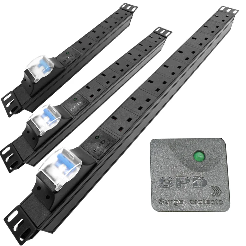 

NETWORK CABINET wireless PDU UK SOCKET Power Strip UK Plug Adapter Outlets 2-8way Multi Electrical Sockets air switch