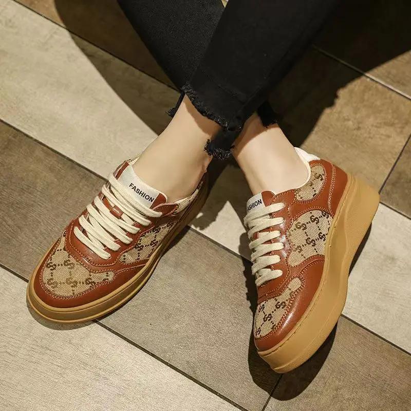 2024 New Trendy Thick-soled Sports Shoes Men's Luxury Sports Shoes Breathable Couple Casual Sneakers