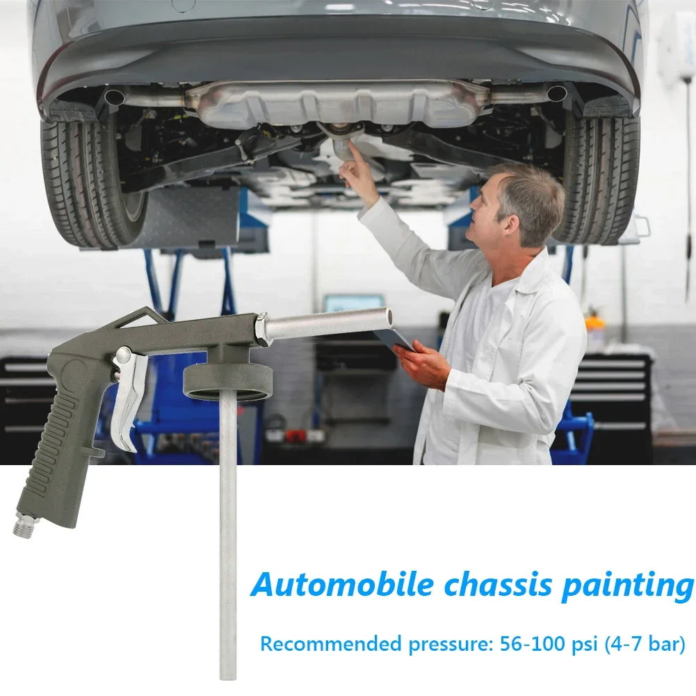 Chassis Spraye Pressure Feeding Portable Auto Armored Chassis Painting Coating Gun Steel Undercoating Sprayer
