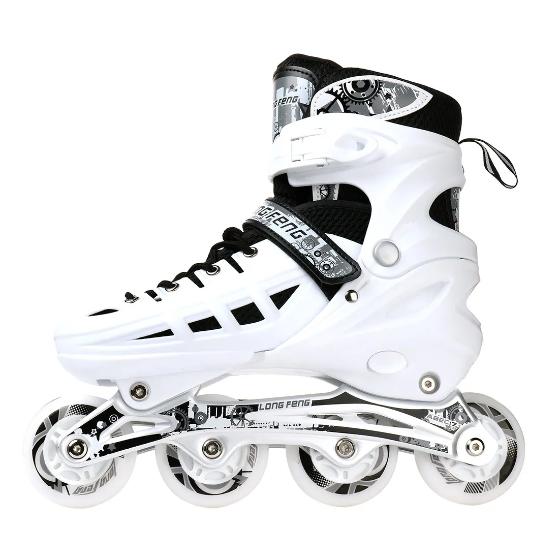 Adjustable Roller Skates Shoes 4-Wheel Flashing Wheels Professional Inline Skate Shoes For Adult Men Wonmen Racing Speed Skating adult roller skates