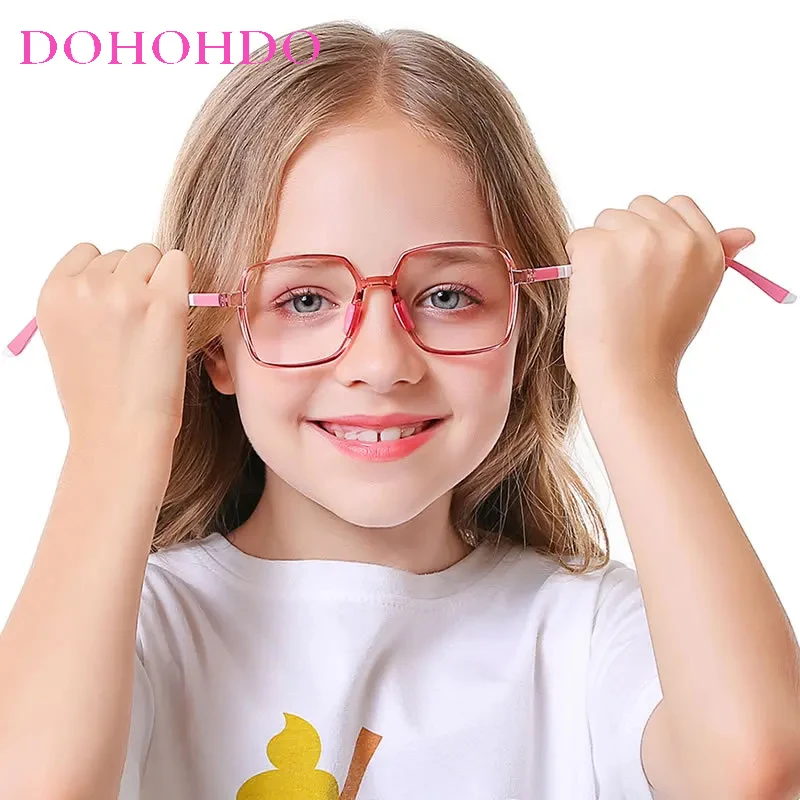 Anti Blue Light Glasses For Kids Boys Girls Computer Ultralight TR90 Eye Protection Eyeglasses Child Blue Rays Blocking Eyewear