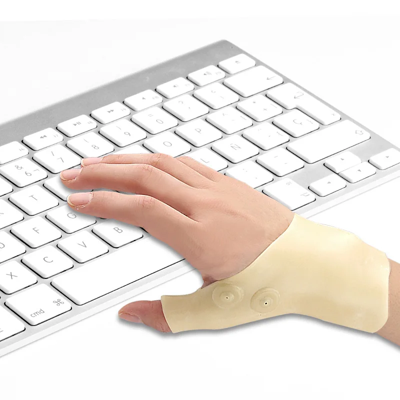 Arthritis Gloves Magnetic Therapy Wrist Hand Thumb Support 1/2Pcs