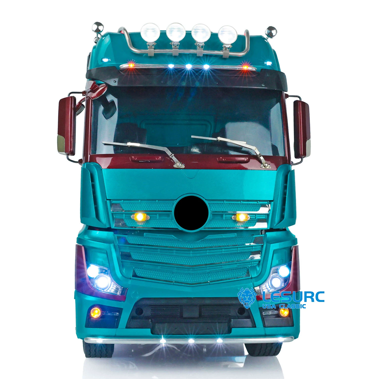 LESU 1/14 Metal Radio Control Tractor Truck For Cabin 1851 3363 RTR Car Model Outdoor Toys THZH1394 4