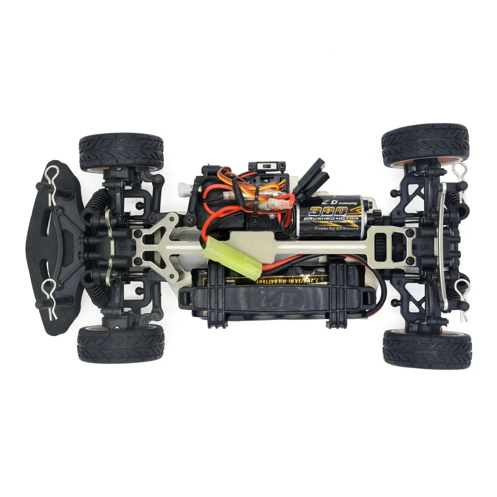 Surpass Hobby ZD Racing EX-16 1/16 RC Car 2435 Waterproof Brushless Motor 4WD Remote Control Vehicles RTR Model for Ford Mustang big remote control car