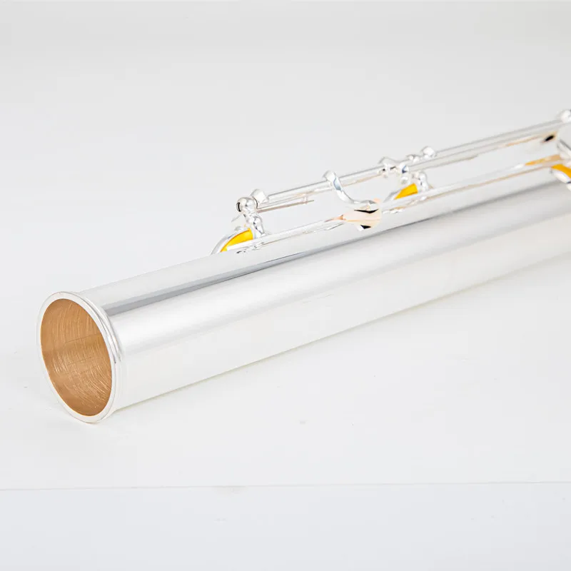 Japan Pearl PFB 305 C Key Professional Transverse Flute Low C Bass flute Musical Instrument with Box Cleaning Cloth Stick Glove