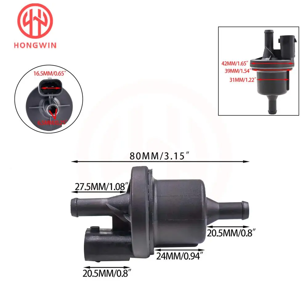 0280142461 Turbo Vacuum Solenoid Valve For FORD Fiesta 1.2 16V (60KW) BER. 5P/B/1242CC 0280142461