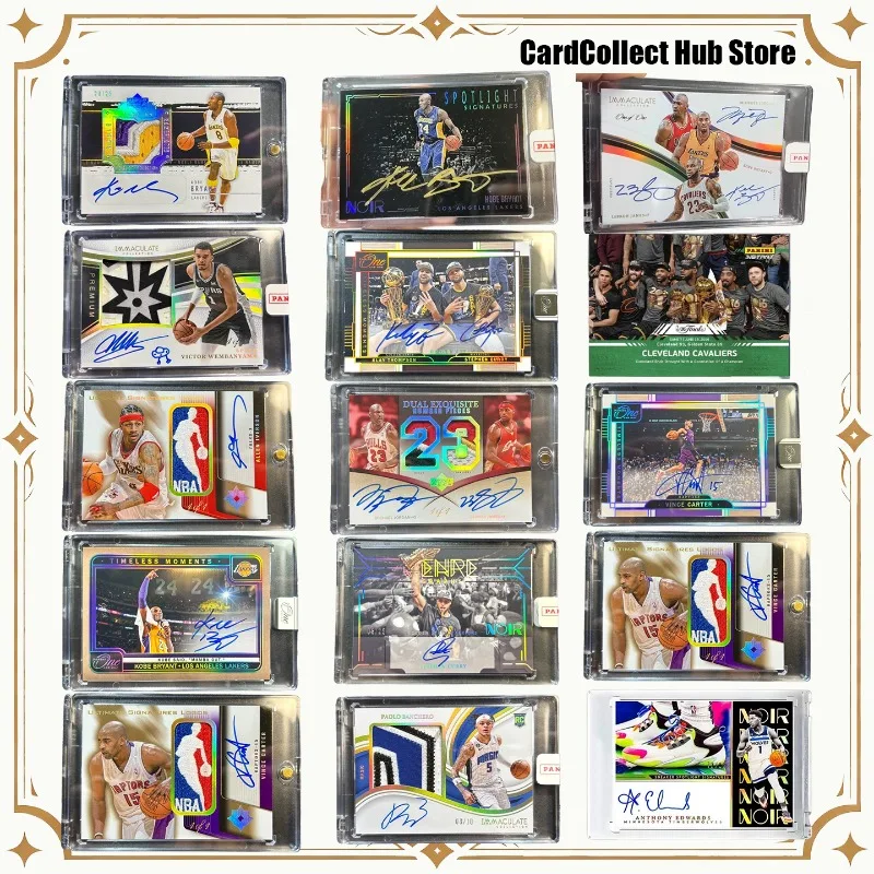 DIY 수제 NBA 농구 트레이딩 카드 코비 르브론 커리 루카 테이텀 듀란트 ..