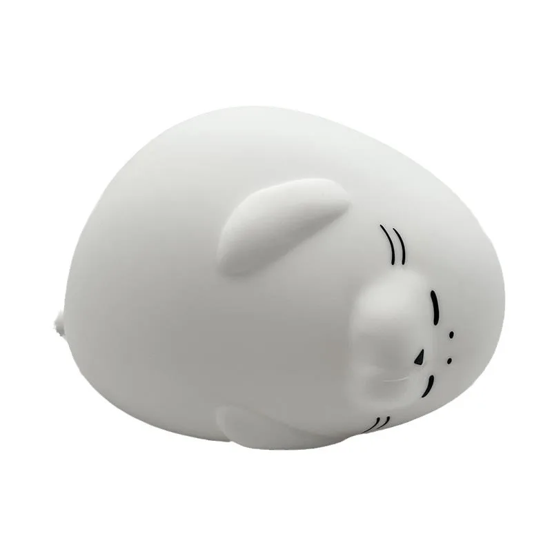 

Cartoon Seal Night Light Eye Protection Bedside Light Children's Day Toy Silicone Light Table Decoration