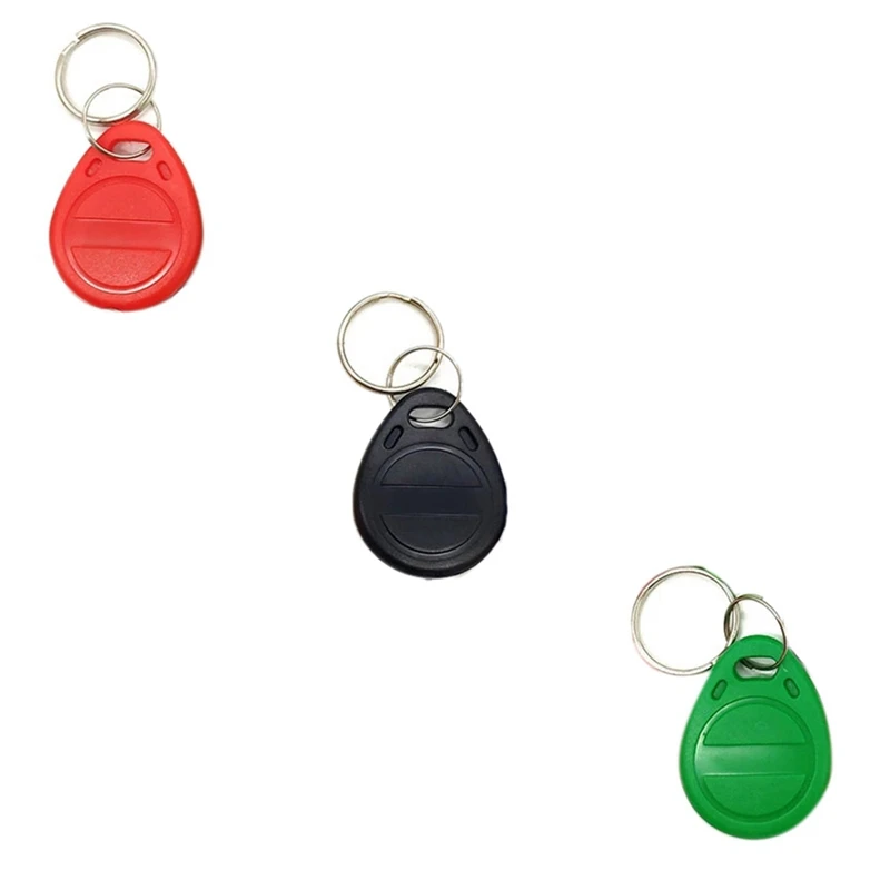 100Pcs EM4305 T5577 Copy Rewritable Writable Duplicate RFID Tag Copy 125Khz Card Proximity ID Token Keyfobs electric lock