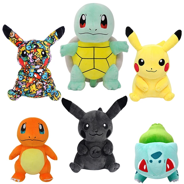 20-28cm Pokemon pikachu Plush Lovely Pokemon Juvenile Version Evolution Toy  Hobby Collection Doll Kawaii Gift for Girl