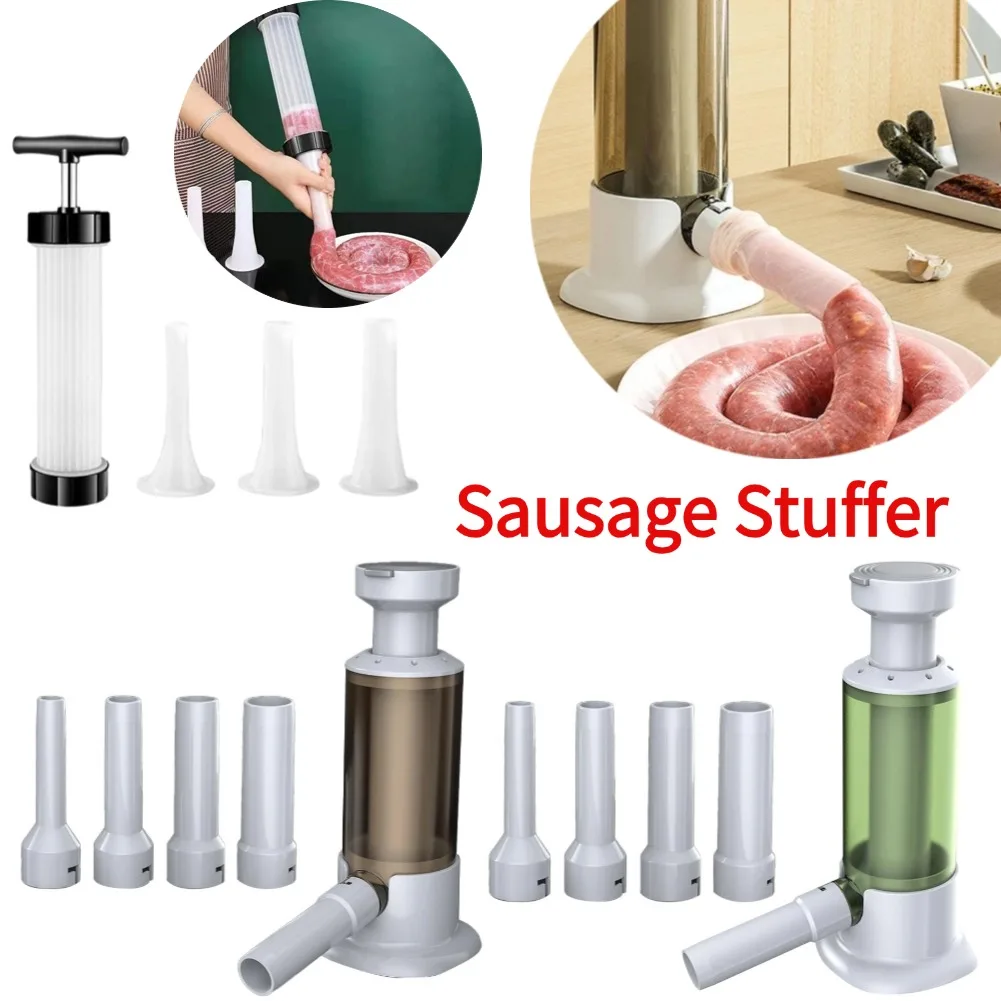 Sausage Stuffer Homemade Sausag Enema Kitchen Meat Kit Meat Stuffing Kitchen Kit Fast Filling Machine Sausage Filler
