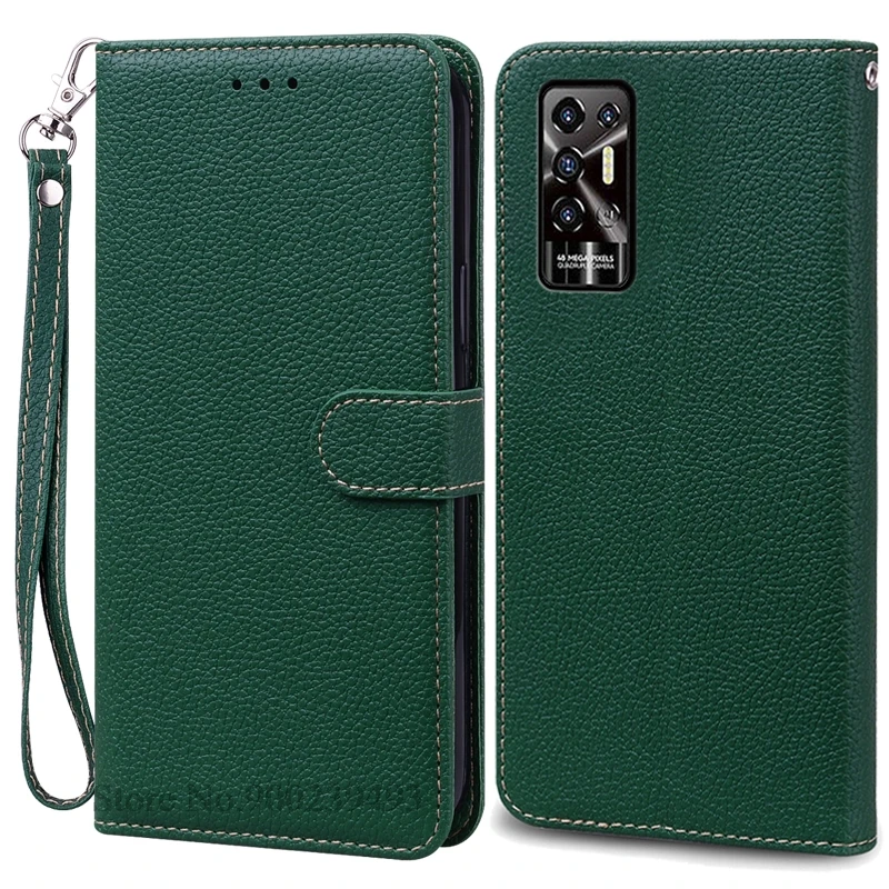 Leather Wallet Flip Case - Stylish Protective Phone Cover & Bumper Shell