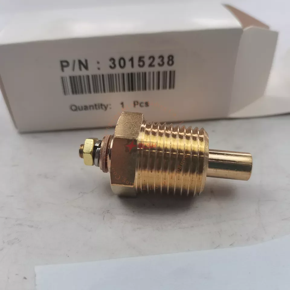 aftermarket parts quality water temp sensor sensor temperature sensor brand new gold high quality for honda civic K19 QSK19 KTA19 Diesel engine parts Water Temperature Sensor Coolant Temperature Sensor 3015238 for cummins