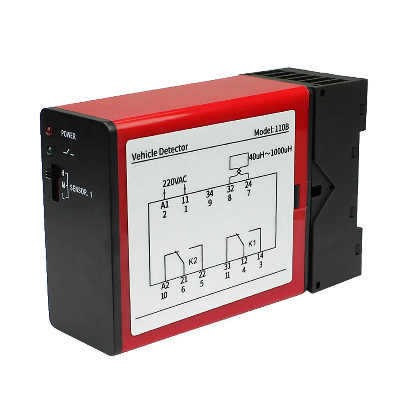 

Car Detector Signal Control Universal for Gate Traffic Control Car Parking Lot Parking Access Control Practical Easily Install