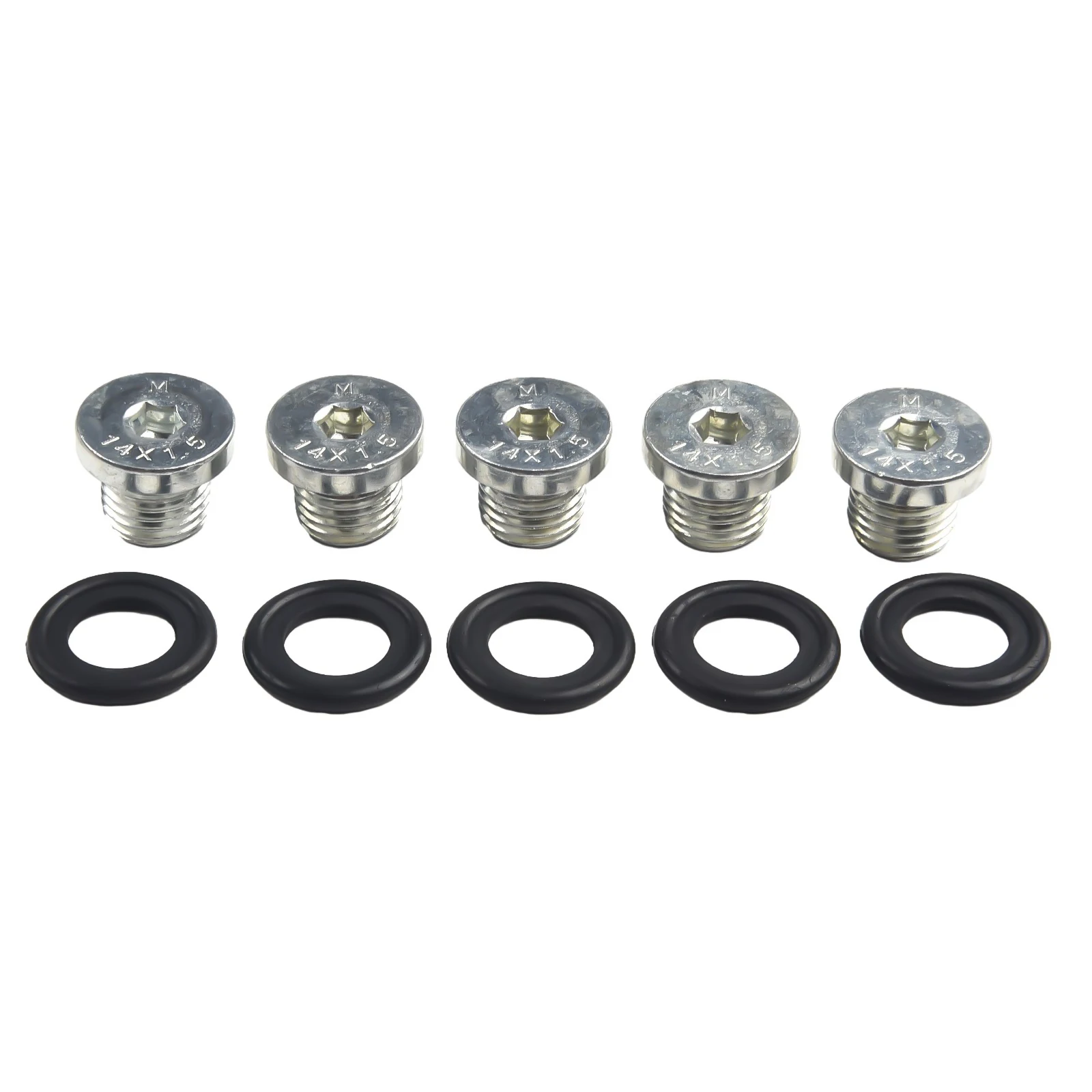 AutoTransmission Oil Pan Drain Plug W/ Seal Ring 10pcs for BMW E39 E46 E60 E90 Z8 E52