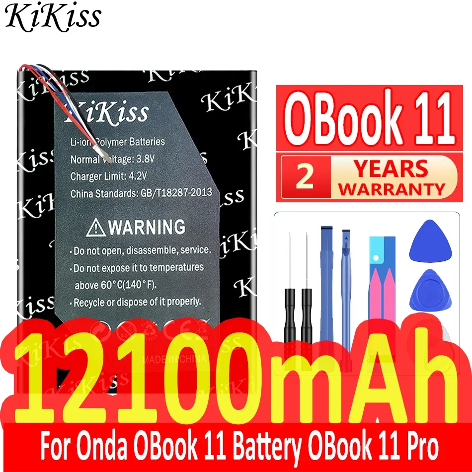 

12100mAh KiKiss Powerful Battery For Onda OBook 11 Pro/11 Plus OBook11 Pro OBoo11 Plus 11Plus 11Pro Laptop Batteries