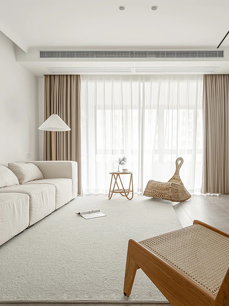 

Rural style living room carpet, returning to the beauty of nature